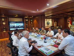 AUDIENSI BNN DENGAN BUPATI MANDAILING NATAL, PERKUAT PROGRAM ALTERNATIVE DEVELOPMENT DI KAWASAN RAWAN NARKOBA